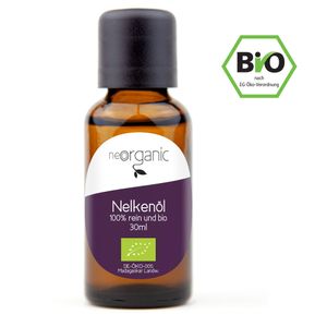 NeoOrganic BIO Nelkenöl - 100% naturreines ätherisches Öl – 30ml