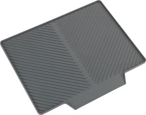 WENKO Abtropfmatte Nelia Maxi Schwarz Geschirr Küche Helfer Trocknung