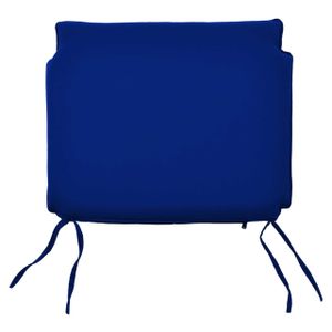 Sitzauflage 48cm x 50cm für Stapelstuhl Bari / Cosenza Blau