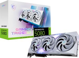 Msi Rtx 5080 Gaming Trio Oc 16gb Gddr7 Grafikkarte Durchsichtig  Durchsichtig One Size