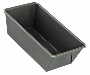 Zenker Königskuchenform 20 cm SPECIAL - MINI, kleine Backform aus Stahlblech, Kastenform mit Antihaftbeschichtung (Farbe: Schwarz), Menge: 1 Stück