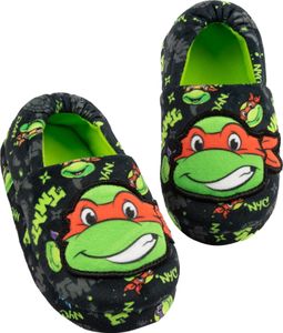 Teenage Mutant Ninja Turtles - Dětské pantofle NS7118 (28 EU) (Black/Green) Teenage Mutant Ninja Turtles - Dětské pantofle NS7118 (28 EU) (Black/Green)