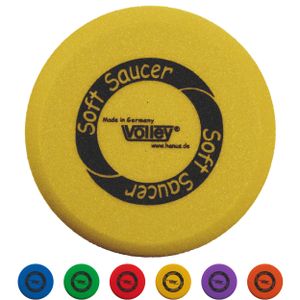 VOLLEY Schaumstoff Frisbee Wurfscheibe ELE'Soft Saucer unbeschichtet, 25 cm