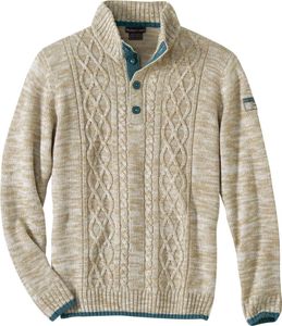 Atlas For Men - Pullover für Herren AF2138 (M) (Beige) Atlas For Men - Pullover für Herren AF2138 (M) (Beige)