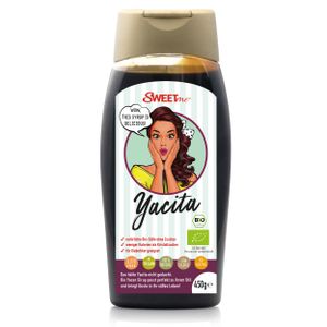 SWEETme® Bio Yacon Sirup 450 g - Yacita natürliche Süße, ohne Zusätze