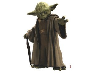 Samolepky na zeď Disney Edition 4 Disney Star Wars Yoda 100x70 cm