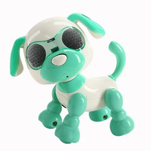 Roboterhund Roboterwelpe Interaktives Spielzeug Aufnahme kann berührungsempfindliches Licht pädagogisches Spielzeug Geburtstags-Weihnachtsgeschenk für singen Roboterhund Roboterwelpe Interaktives Spielzeug Aufnahme kann berührungsempfindliches Licht pädagogisches Spielzeug Geburtstags-Weihnachtsgeschenk für singen