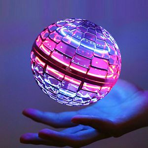 FLYNOVA PRO Flying Ball Boomerang Spinner Spielzeug UFO Jungen Mädchen Geschenke Flummi - Rosa
