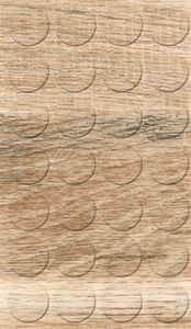 haggiy Selbstklebende Abdeckkappen für Möbel - Durchmesser 20 mm - 28 Stück - Möbelpflaster (Eiche Sonoma hell / Bardolino natur)