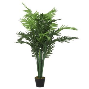 vidaXL Palme Künstlich 18 Blätter 80 cm Grün