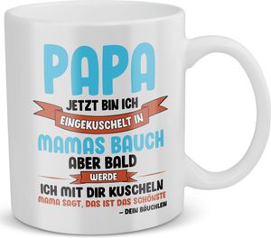 22Feels Du Wirst Papa Tasse Schwangerschaft Geschenk Männer Dad To Be Werdender Vater Vatertag Geburtstag Babyshower Babypary Kaffeetasse Haferl