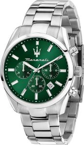 Maserati R8853151011 Pánské hodinky Chronograph Attrazione Steel/Green
