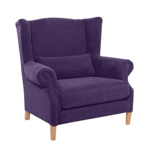 Max Winzer Harvey Big-Sessel - Farbe: violett - Maße: 115 cm x 95 cm x 117 cm; 30001-1100-2051798-F01