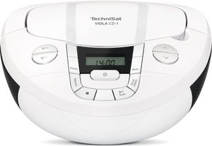 TechniSat Viola CD-1 | Boombox mit Bluetooth, Batteriebetrieb & CD-Player