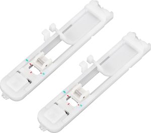 2PCS -Pressevertreter Fuß Haus für Bruder Nähmaschinen Teile Multifunktionen Heimstich