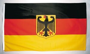 Fahne 90 x 150cm Deutschland mit Adler