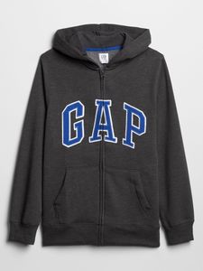 GAP Kinder Sweatshirt Logo-Kapuzenpullover mit Reißverschluss - L
