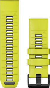 Garmin QuickFit - Pasek - Smartwatch - Grafitowy - Żółty - Garmin - f?nix 3 HR - f?nix 3 Sapphire - D2 Bravo - D2