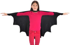 Fledermaus Kostüm für Kinder | Halloween Umhang | Größe: 110