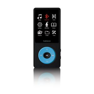 Lenco Xemio-860BU - MP3/MP4-Spieler mit Bluetooth® und 8 GB internem Speicher - Blau