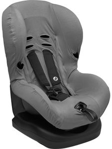 Meyco Baby Schonbezug Autositz - Basic Jersey, grau, Gruppe 1 Kindersitzbezüge Autoschutzbezüge