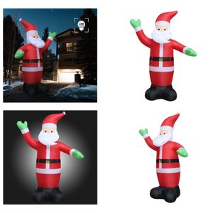 vidaXL Aufblasbarer Weihnachtsmann LED IP20 600 cm XXL - Aufblasbarer Weihnachtsmann - Weihnachtsmann Aufblasbar - LED Weihnachtsmann - LED Weihnachtsmänner