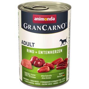 Animonda GRANCARNO konz. ADULT hovězí/kach.srdce 400g