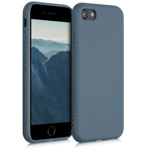 kalibri Case kompatibel mit Apple iPhone SE (2022) / iPhone SE (2020) / iPhone 8 / iPhone 7 - Hülle Handy - Handyhülle Dunkler Schiefer