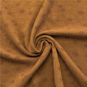 Musselin Jacquard Double Gauze ab 1x1,4m Double Face Optik Baumwolle Meterware