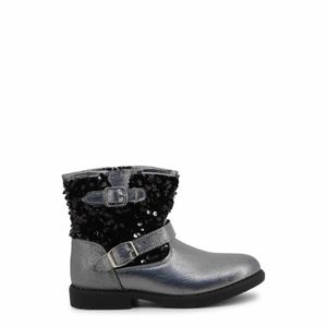 Shone - shoes - ankle boots - 234-021-SILVER - kids - silver,black - EU 28