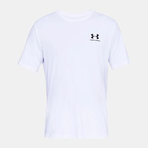 Under Armour Sportstyle Left Chest Ss White / / Black M