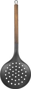 Orion Schaumlöffel ABSEIHLÖFFEL Sieblöffel WOODEN thermoplastisch mit Aufhängeöse