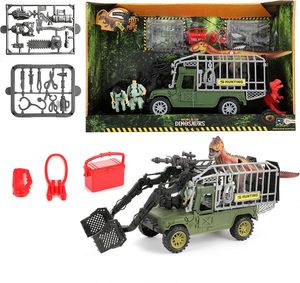 Toi-Toys - Spielset - World of Dinosaurs XXL Dinosaurier Jeep umfangreich