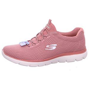 Skechers Summits Sportschuhe Damen Sneaker Trainingsschuh Rot Freizeit, Schuhgröße:39 EU