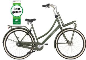 Popal Daily Dutch Prestige N3 - Hollandrad - Citybike - Damen - 53 centimeter - Armeegrün