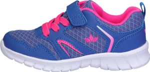 Lico Kinder Klett Halbschuh blau pink weiße Laufsohle 29