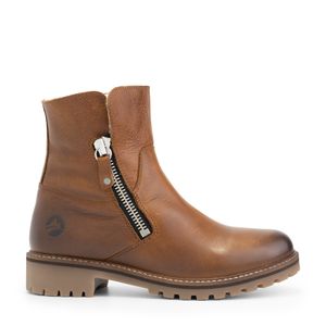 Travelin' Vartae - Damen - Boot ankle - Country - Leather - Neutral fitting - Hoher Stiefel - Country - Wildleder - Cognac - 40
