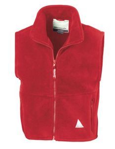 Result Unisex vesta Youth Polartherm™ R37Y Rot Red XL (12-14)