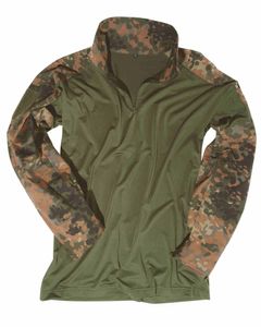 MIL-TEC  Feldhemd Tactical flecktarn Combat Shirt Einsatzhemd Softair Paintball  XXL