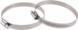 LEVIOR - Hadicová spona 80-100 mm z nehrdzavejúcej ocele, 12 mm