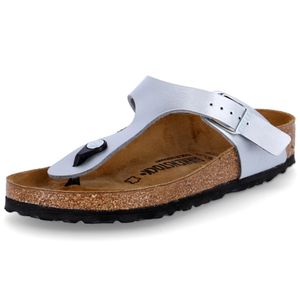 Birkenstock Schuhe silber 38