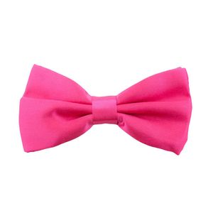 Oblique Unique Kinder Fliege Schleife verstellbar Hochzeit Anzug Smoking - pink