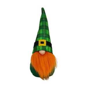 Schöne gesichtslose Puppe St. Patricks Day Gnome Elf Puppe Display Mold Home Decor ornament-Größen:Male