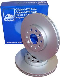 2 ATE Bremsscheiben vorne 312mm für BMW 02 1 3 4 X1