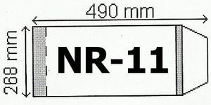 Okładka na podr A4 regulowana nr 11 (50szt) NARNIA