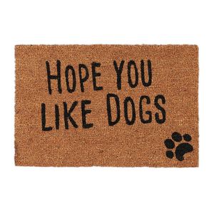 relaxdays 10023816_242 relaxdays Kokosmatte braun 40,0 x 60,0 cm