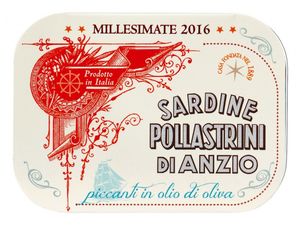 Sardellen Millesimate in Pikanter Sauce100 gr. - Pollastrini