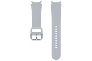 Samsung Sport Band Smartwatch-Armband für Galaxy Watch4 20 mm M/L, Silber