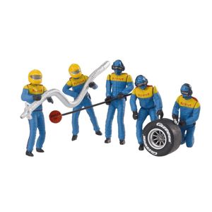 Carrera 20021132 Mechaniker Figurensatz blau/gelb für Carrera Digital 132/143/EVO