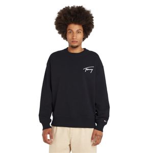 TOMMY HILFIGER Sweatshirt Herren Textil Schwarz SF16573 - Größe: L